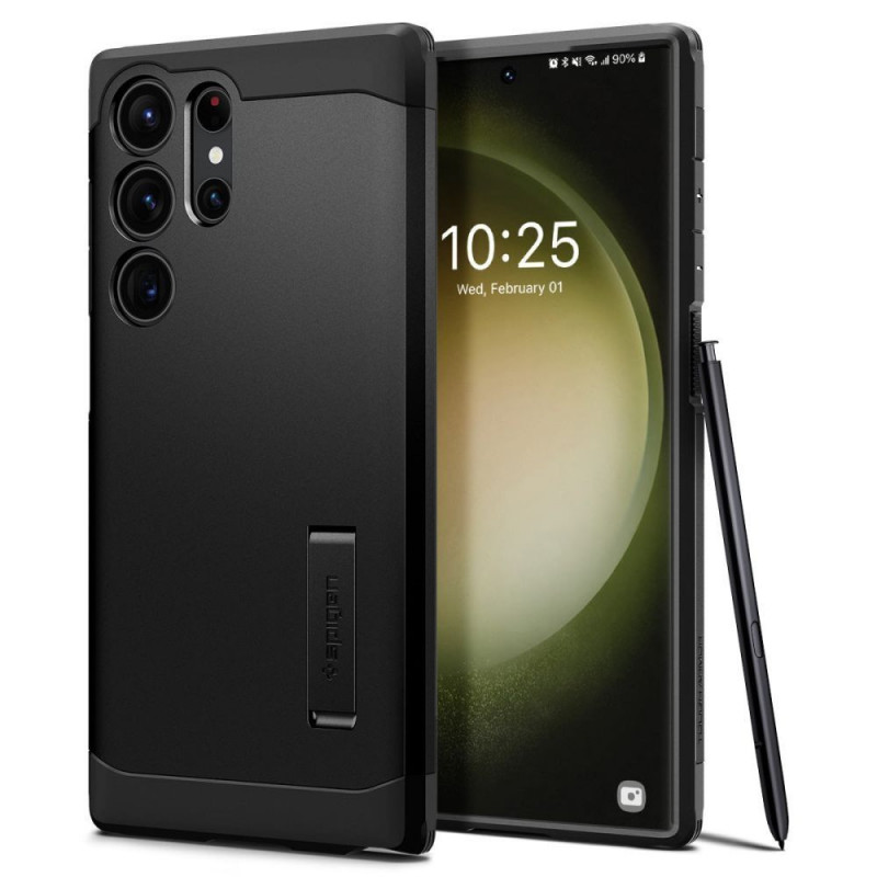 Kryt Spigen Armor na Samsung Galaxy S23 Ultra 5G Černý
