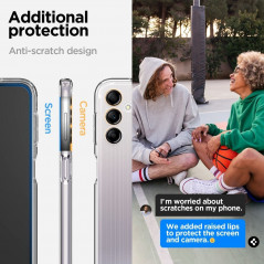 Kryt Spigen Ultra Hybrid na Samsung Galaxy A14 5G Křišťálově čistý  Průhledný