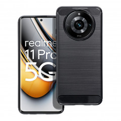 Kryt Carbon na realme 11 Elegantní  Černý