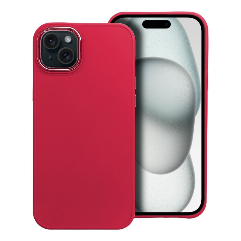 Kryt FRAME na Apple iPhone 15 Plus Elegantní  Purpurový