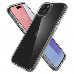 Kryt Spigen Ultra Hybrid na Apple iPhone 15 Křišťálově čistý  Průhledný