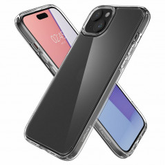 Kryt Spigen Ultra Hybrid na Apple iPhone 15 Křišťálově čistý  Průhledný