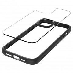 Kryt Spigen Ultra Hybrid na Apple iPhone 15 Plus Křišťálově čistý  Matná černá