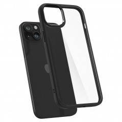 Kryt Spigen Ultra Hybrid na Apple iPhone 15 Plus Křišťálově čistý  Matná černá
