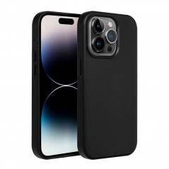 Kryt Leather Mag Cover na Apple iPhone 15 Plus Elegantní  MagSAFE  Černý