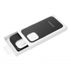 Kryt Leather Mag Cover na Apple iPhone 15 Plus Elegantní  MagSAFE  Černý