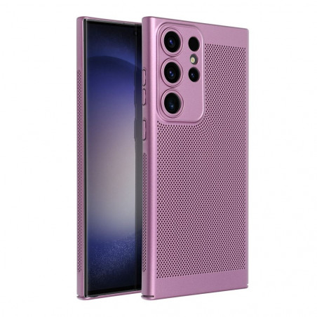 Kryt Breezy na Samsung Galaxy S23 Ultra 5G Fialový (Purple)