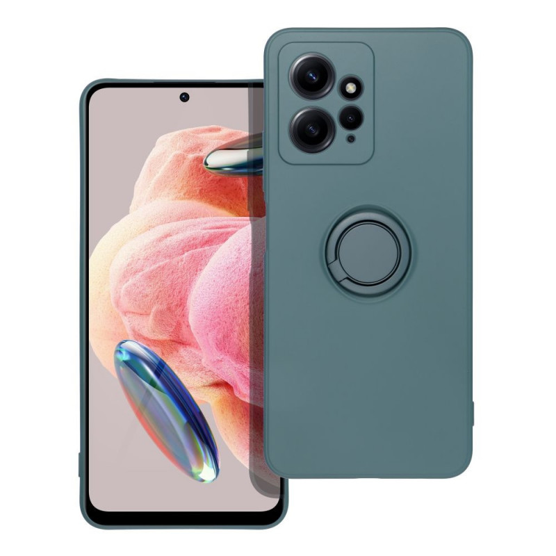 Kryt Silicone ring na XIAOMI Redmi Note 12 4G Zelený