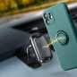 Kryt Silicone ring na XIAOMI Redmi Note 12 4G Zelený