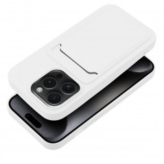 Kryt Card na Apple iPhone 15 Pro Bílý