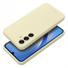 Kryt Roar Cloud-Skin na Samsung Galaxy A34 Světle žlutý