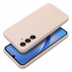 Kryt Roar Cloud-Skin na Samsung Galaxy A34 Světle růžový