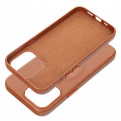 Kryt Roar Leather Mag na Apple iPhone 13 Pro Elegantní  MagSAFE  Hnědý