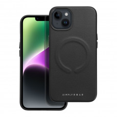 Kryt Roar Leather Mag na Apple iPhone 13 Pro Max Elegantní  MagSAFE  Černý