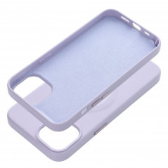 Kryt Roar Leather Mag na Apple iPhone 14 Elegantní  MagSAFE  Fialový (Purple)