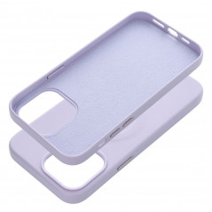 Kryt Roar Leather Mag na Apple iPhone 14 Pro Max Elegantní  MagSAFE  Fialový (Purple)