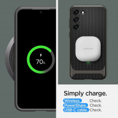Kryt Spigen Neo Hybrid na Samsung Galaxy S23 5G Tmavě modře šedý