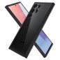 Kryt Spigen Ultra Hybrid na Samsung Galaxy S23 Ultra 5G Křišťálově čistý  Matná černá