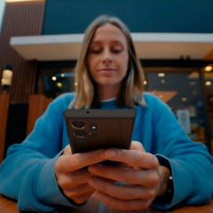 Kryt Spigen Ultra Hybrid na Samsung Galaxy S23 Ultra 5G Křišťálově čistý  Matná černá