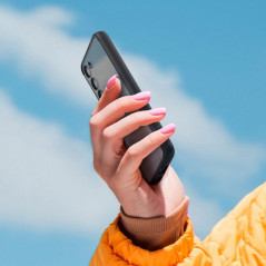 Kryt Spigen Ultra Hybrid na Samsung Galaxy S23 Plus 5G Křišťálově čistý  Matná černá
