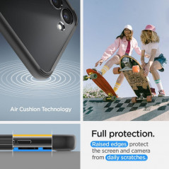 Kryt Spigen Ultra Hybrid na Samsung Galaxy S23 Plus 5G Křišťálově čistý  Matná černá