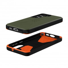 Kryt Urban Armor Gear Civilian na Samsung Galaxy S23 Plus 5G Prémiové pouzdro  MagSAFE  Olivový