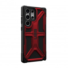 Kryt Urban Armor Gear Monarch na Samsung Galaxy S23 Ultra 5G Prémiové pouzdro  MagSAFE  Karmínový