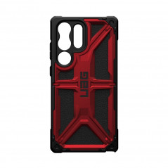 Kryt Urban Armor Gear Monarch na Samsung Galaxy S23 Ultra 5G Prémiové pouzdro  MagSAFE  Karmínový