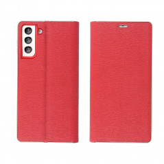 Peněženkové pouzdro LUNA Book Gold na XIAOMI 12 Lite Elegantní  Červený