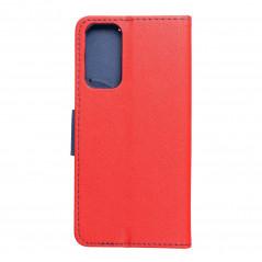 Peněženkové pouzdro Fancy Book na Samsung Galaxy M13 Červený / Námořnická modrá