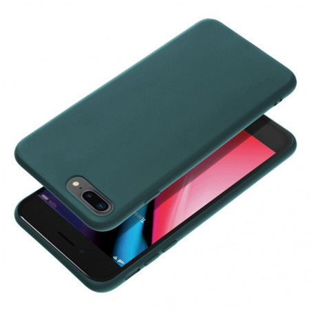 Kryt MATT na Apple iPhone 8 Plus Tmavě zelený