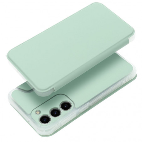 Peněženkové pouzdro Piano Book na Samsung Galaxy S23 Plus 5G Světle zelený