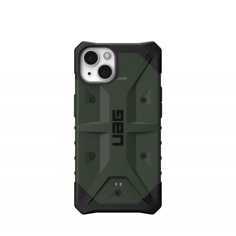 Kryt Urban Armor Gear Pathfinder na Apple iPhone 13 Prémiové pouzdro  MagSAFE  Olivový