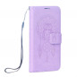 Peněženkové pouzdro MEZZO Book na XIAOMI Redmi 10 5G Lapač snů  Fialový (Purple)