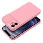Kryt Slide na Apple iPhone 12 Světle růžový