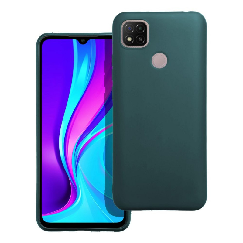 Kryt MATT na XIAOMI Redmi 9I Tmavě zelený