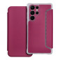 Peněženkové pouzdro Piano Book na Samsung Galaxy S22 Ultra Purpurový
