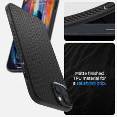 Kryt Spigen  Liquid Air na Apple iPhone 14 Plus Matná černá