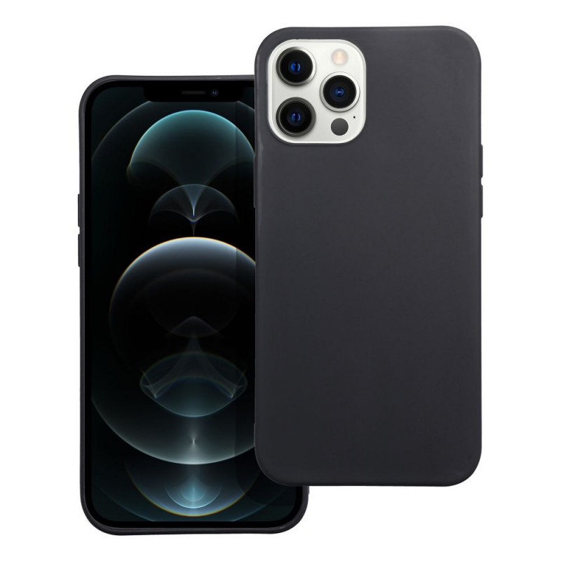 Kryt MATT na Apple iPhone 12 Pro Max Černý