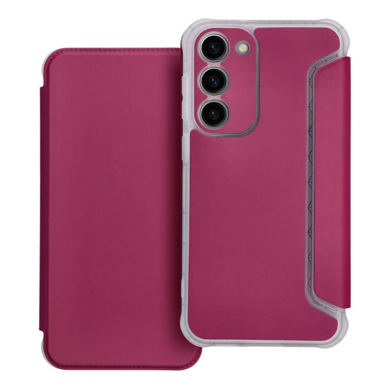 Peněženkové pouzdro Piano Book na Samsung Galaxy S23 Plus 5G Purpurový