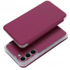 Peněženkové pouzdro Piano Book na Samsung Galaxy S23 Plus 5G Purpurový