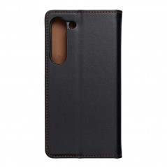 Peněženkové pouzdro Leather case SMART PRO na Samsung Galaxy S23 5G Elegantní  Černý