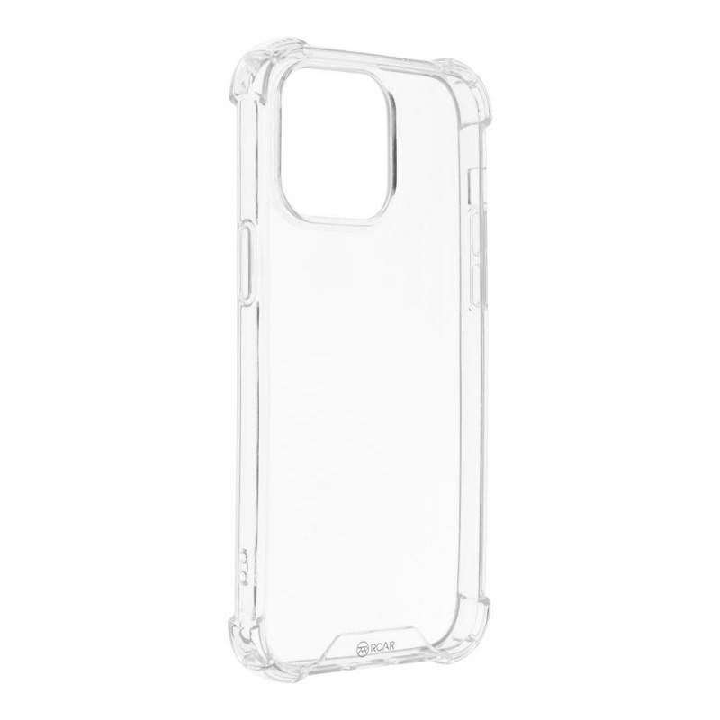 Kryt Roar Armor Jelly na Apple iPhone 14 Pro Max Prémiové pouzdro  Průhledný