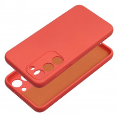 Kryt Silicone na Samsung Galaxy S23 5G Elegantní  Broskvový