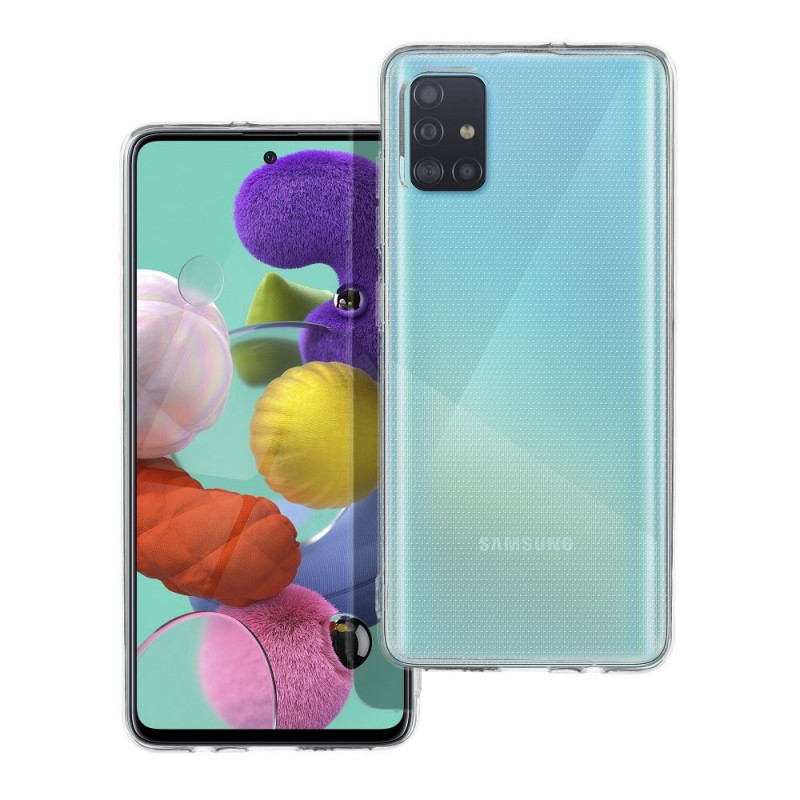 Kryt CLEAR 2mm na Samsung Galaxy A51 LTE Průhledný