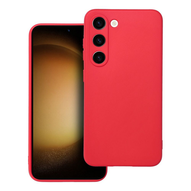 Kryt Soft na Samsung Galaxy S23 Plus 5G Červený