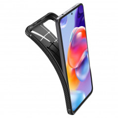 Kryt Spigen Armor na XIAOMI Redmi Note 11 Pro Plus 5G Uhlíkové vlákno, Elegantní  Černý