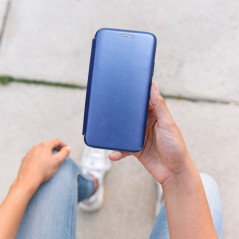 Peněženkové pouzdro Book Elegance na Samsung Galaxy S23 Plus 5G Elegantní  Tmavší modrý