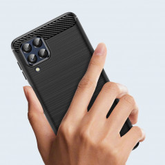 Kryt Carbon na Samsung Galaxy M53 5G Elegantní  Černý