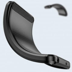 Kryt Carbon na Samsung Galaxy M53 5G Elegantní  Černý